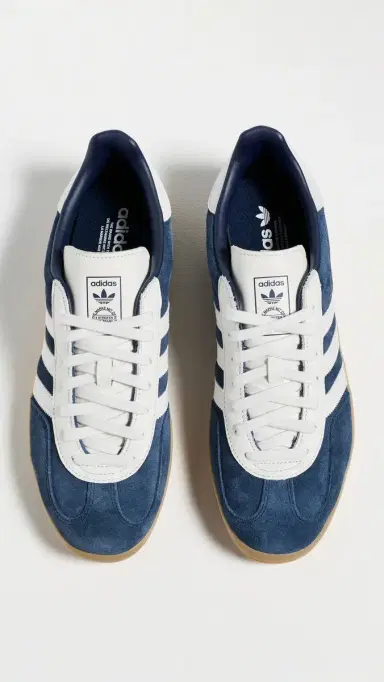 Adidas Gazelle Indoor Sneakers Night Indigo/Core White/Gum 3 9 | Thumbnail 4