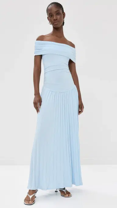 Lioness Field of Dreams Maxi Dress Soft Blue | Thumbnail 2