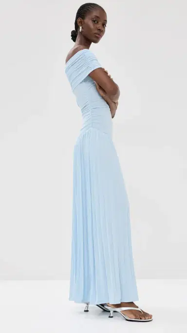 Lioness Field of Dreams Maxi Dress Soft Blue | Thumbnail 4