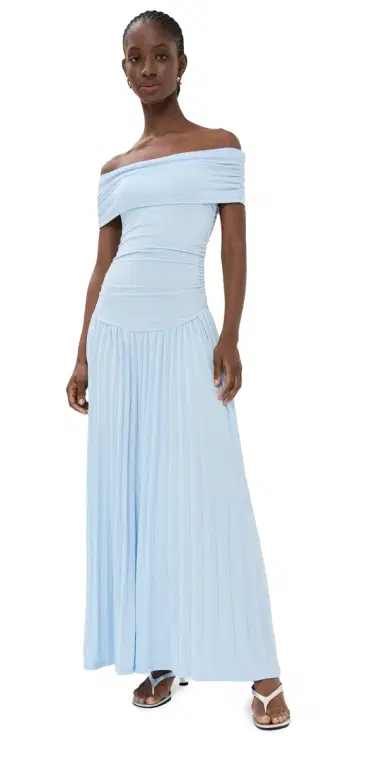 Lioness Field of Dreams Maxi Dress Soft Blue | Thumbnail 1