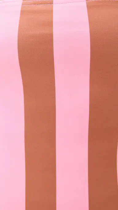 Hill House Home Giana Swimsuit Coral Cabana Stripe | Thumbnail 6