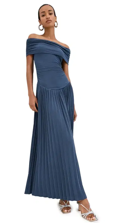 Lioness Field of Dreams Maxi Dress Navy | Thumbnail 1