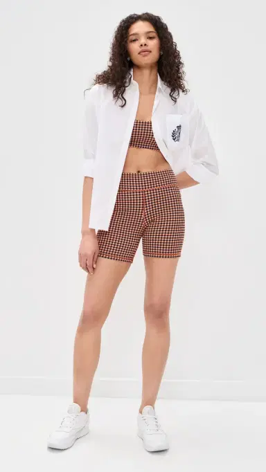 The Upside olaris 5in pin horts Gingham | Thumbnail 5 The Upside olaris 5in pin horts Gingham | Thumbnail 5