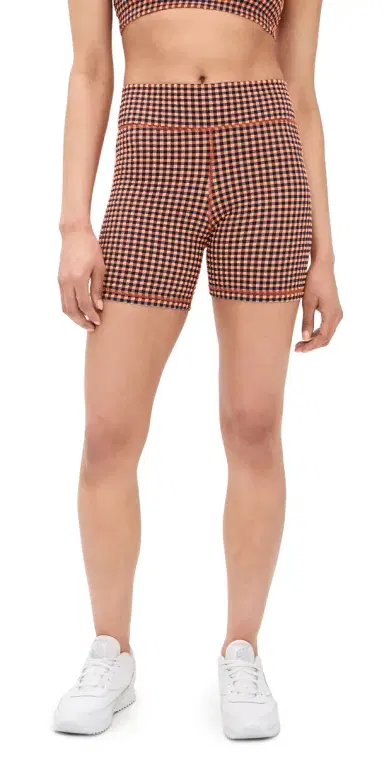 The Upside olaris 5in pin horts Gingham | Thumbnail 1 The Upside olaris 5in pin horts Gingham | Thumbnail 1