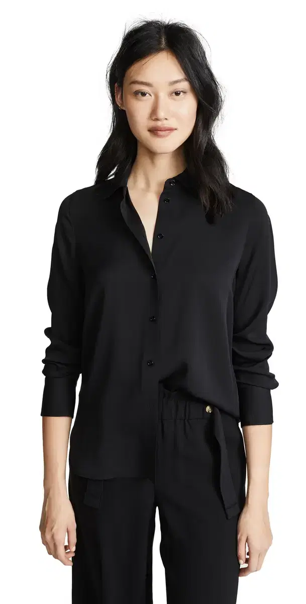 Vince lim Fitted Blouse Black