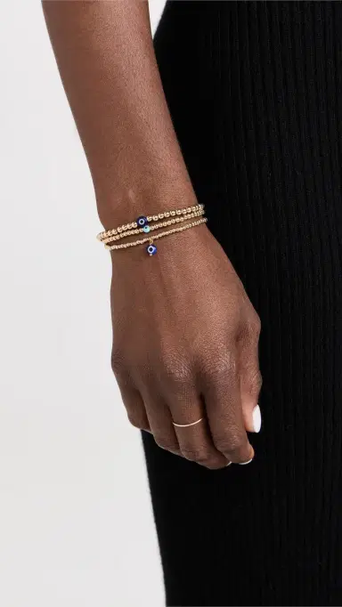 SHASHI Lapis Azui Bracelets Gold One Size | Thumbnail 3