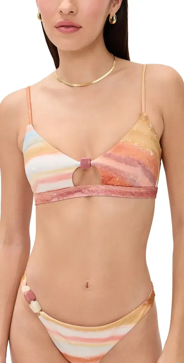 Terra Cut Out Bralette Bikini Top Terra Forms