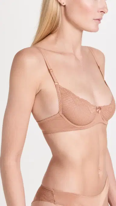 Timpa Duet Lace Underwire Demi Bra | Thumbnail 4 Timpa Duet Lace Underwire Demi Bra | Thumbnail 4