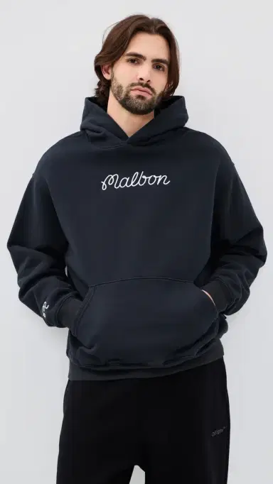 Malbon Fesque Hoodie Navy L | Thumbnail 2 Malbon Fesque Hoodie Navy L | Thumbnail 2