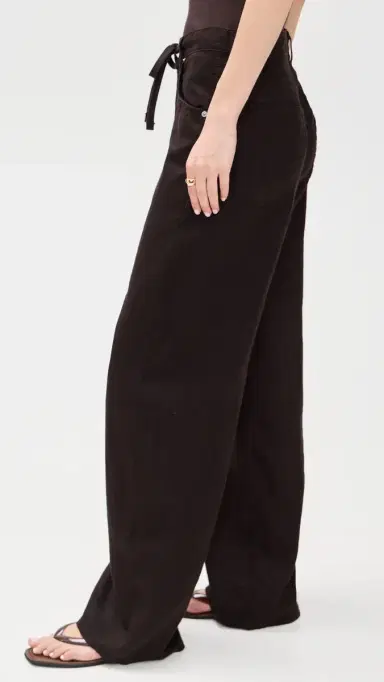Citizens of Humanity Brynn Drawstring Trousers Chocolate 24 | Thumbnail 4