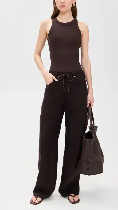 Citizens of Humanity Brynn Drawstring Trousers Chocolate 24 | Thumbnail 5