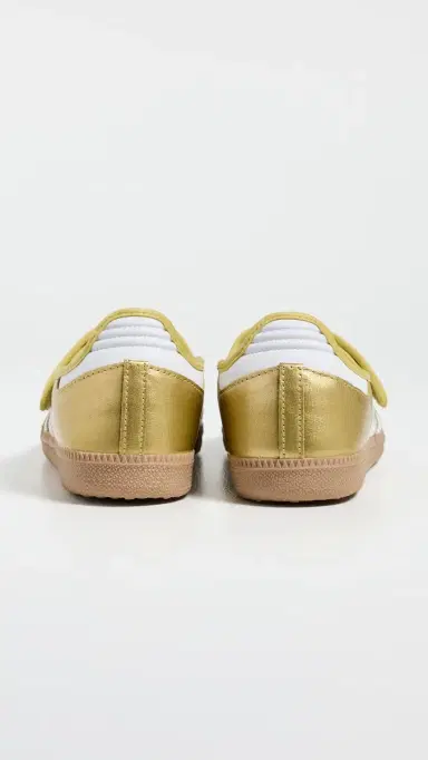Adidas Samba Jane Shoes Gold/White 5 | Thumbnail 4