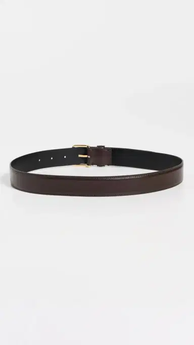 Vince 32mm Stitched Leather Belt | Thumbnail 4