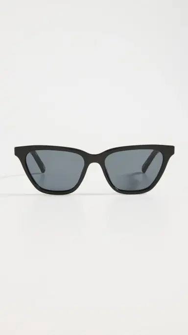 Le Specs Unfaithful Sunglasses Black One Size | Thumbnail 2