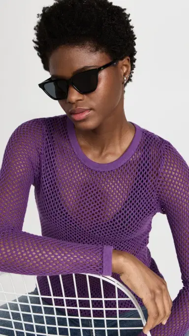 Le Specs Unfaithful Sunglasses Black One Size | Thumbnail 3