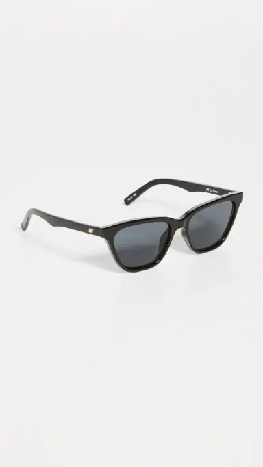 Le Specs Unfaithful Sunglasses Black One Size | Thumbnail 4