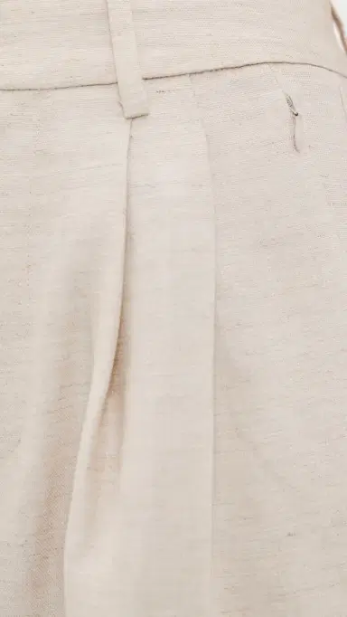 Good American Linen Blend Trousers Oat | Thumbnail 6 Good American Linen Blend Trousers Oat | Thumbnail 6