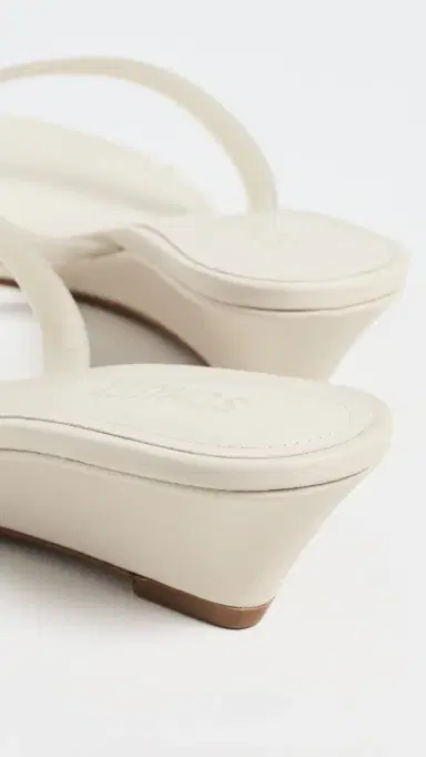 Schutz Roslyn Jelly Wedges Sugar White | Thumbnail 4 Schutz Roslyn Jelly Wedges Sugar White | Thumbnail 4
