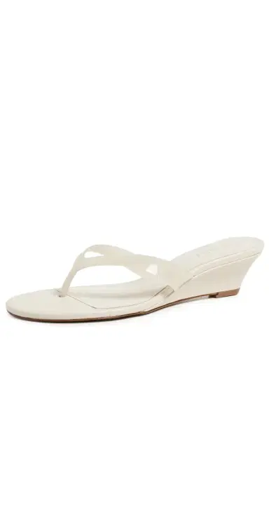 Schutz Roslyn Jelly Wedges Sugar White | Thumbnail 1 Schutz Roslyn Jelly Wedges Sugar White | Thumbnail 1