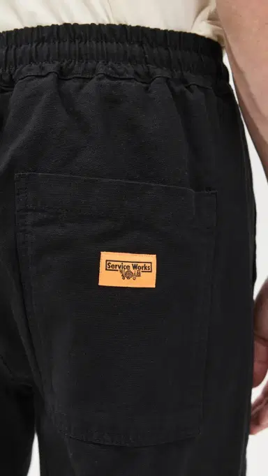 Service Works Classic Canvas Chef Pants Black L | Thumbnail 6