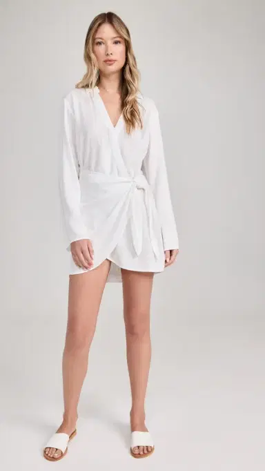 LSpace Las Palmas Dress Cream | Thumbnail 5