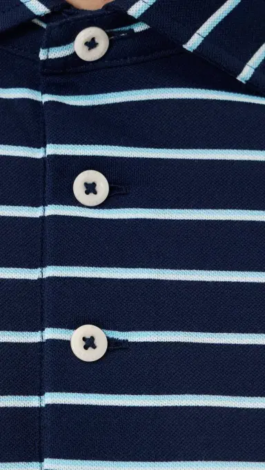 RLX Ralph Lauren Multi Stripe Tour Pique Polo Refined Navy Multi | Thumbnail 6 RLX Ralph Lauren Multi Stripe Tour Pique Polo Refined Navy Multi | Thumbnail 6