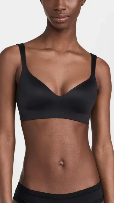 Natori Revelation Wireless Contour Bra Black 38C | Thumbnail 2