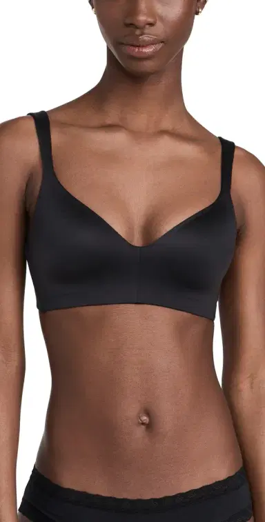 Natori Revelation Wireless Contour Bra Black 38C | Thumbnail 1