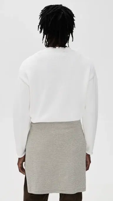 Polo Ralph Lauren Harbor Island Bear Rollneck Sweater Deckwash White | Thumbnail 3