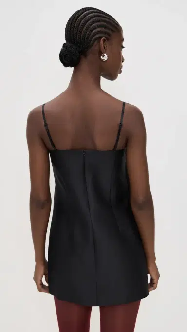 SHUSHU/TONG Double Corset Straps Dress Black | Thumbnail 3