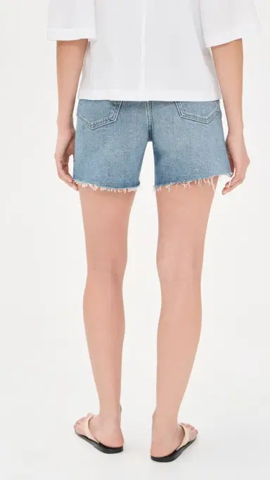 Madewell The Maternity Side-Panel Perfect Vintage Short Midvale Wash 24 | Thumbnail 3