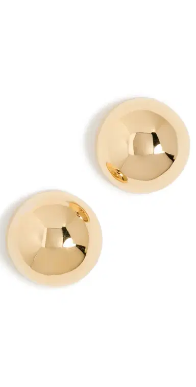 Annika Inez Small Hemisphere Earrings | Thumbnail 1 Annika Inez Small Hemisphere Earrings | Thumbnail 1