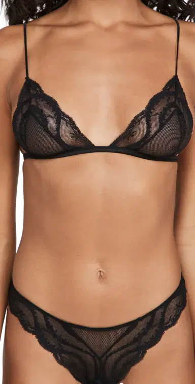 Kiki De Montparnasse Leche oi Soft Bra Black | Thumbnail 1