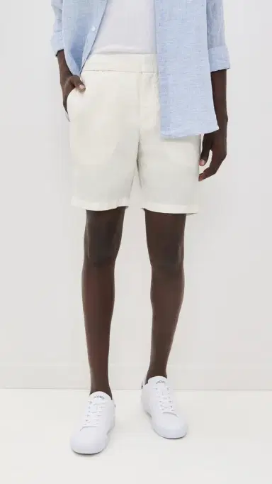 Orlebar Brown Cornell Linen Shorts 8 Sandbar | Thumbnail 2