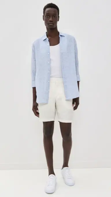 Orlebar Brown Cornell Linen Shorts 8 Sandbar | Thumbnail 5