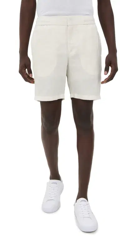 Orlebar Brown Cornell Linen Shorts 8 Sandbar | Thumbnail 1