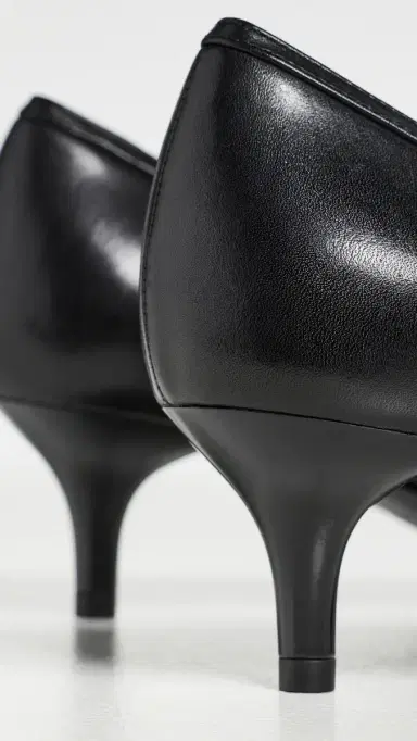 Tory Burch Double T Buckle Kitten Heel Pumps 45mm Perfect Black / Perfect Black 5 | Thumbnail 4