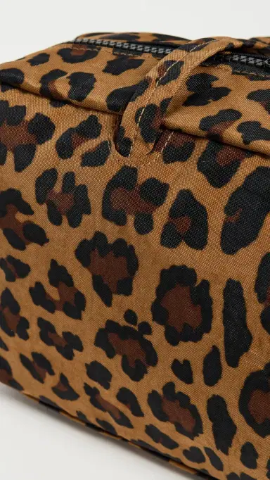 BAGGU Nylon Bowler Bag Leopard | Thumbnail 5 BAGGU Nylon Bowler Bag Leopard | Thumbnail 5