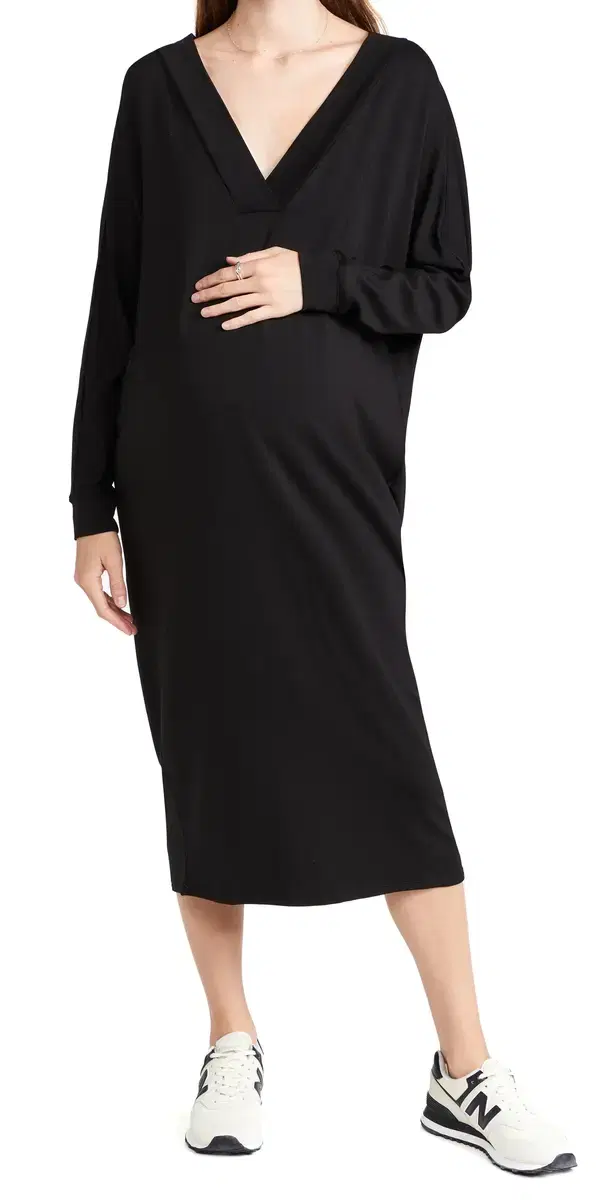 The Visitor Dress Black