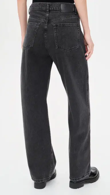 DL1961 Taylor Relaxed Barrel High Rise Jeans Nightshade 31 | Thumbnail 3