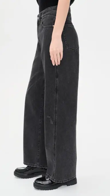 DL1961 Taylor Relaxed Barrel High Rise Jeans Nightshade 31 | Thumbnail 4