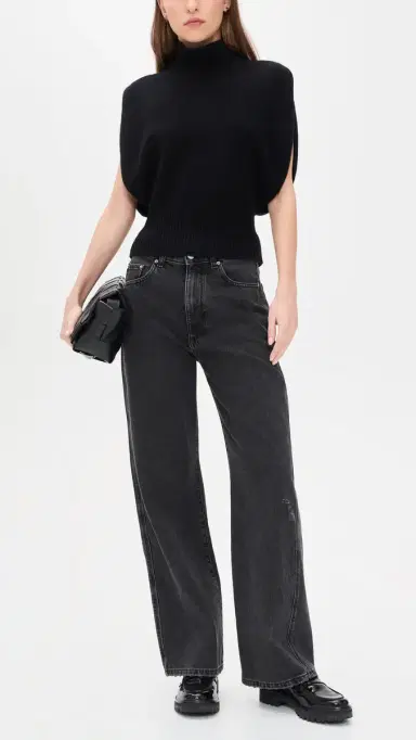 DL1961 Taylor Relaxed Barrel High Rise Jeans Nightshade 31 | Thumbnail 5