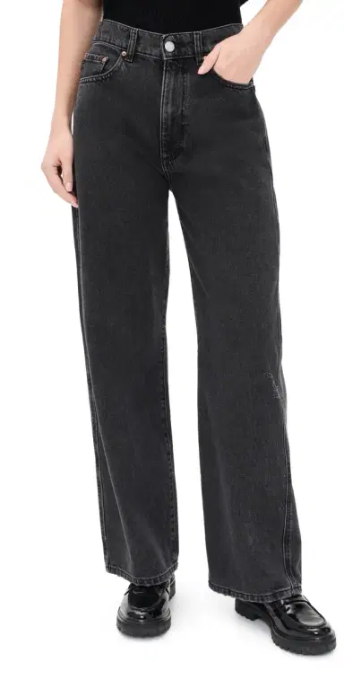 DL1961 Taylor Relaxed Barrel High Rise Jeans Nightshade 31 | Thumbnail 1