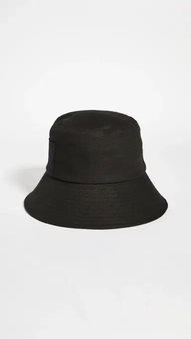 Lack of color Wave Canvas Bucket Hat Black S/M | Thumbnail 4