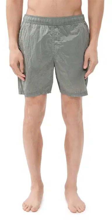 Stone Island Nylon Metal wim Shorts 6 Pearl Grey | Thumbnail 1