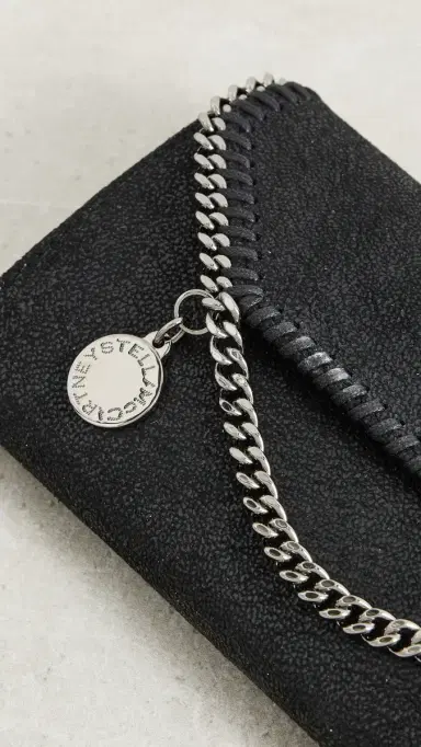 Stella McCartney Falabella Continental Wallet Black One Size | Thumbnail 5