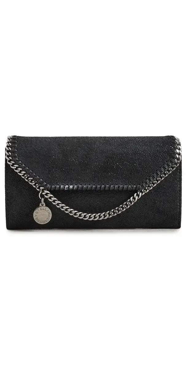 Falabella Continental Wallet Black One Size