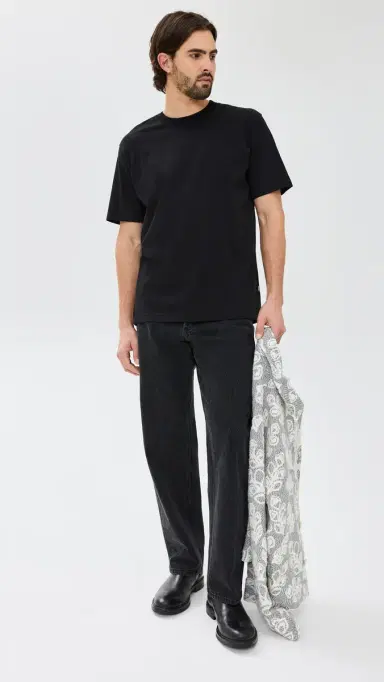 NN07 Adam Tee Black L | Thumbnail 5