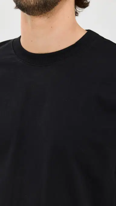 NN07 Adam Tee Black L | Thumbnail 6