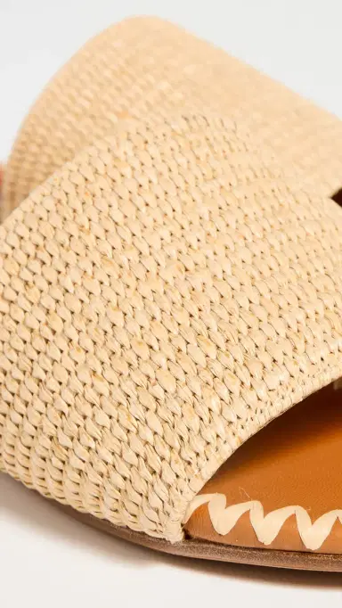 SIMONMILLER F283 Raffia Salerno Sandals Natural 35 | Thumbnail 6